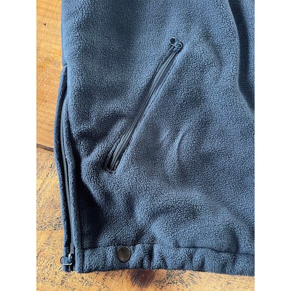 Mens Black 511 Tactical Series Fleece Nylon Full Zip Security Workwear‎ Jacket L - Picture 9 of 10
